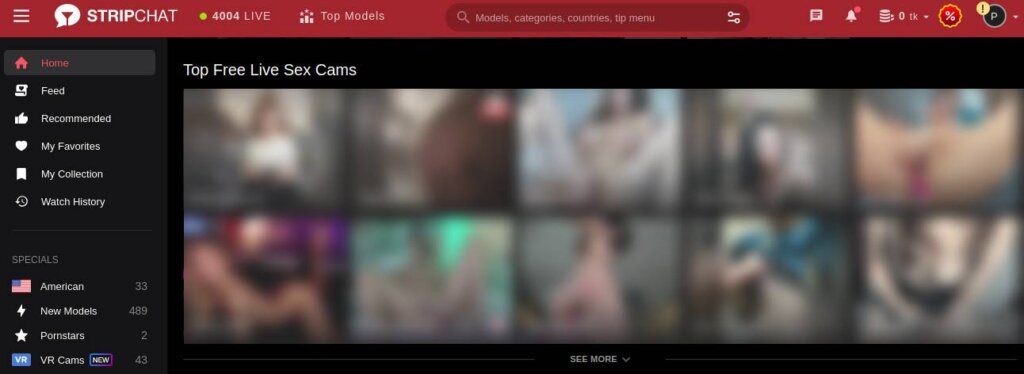 Stripchat Sex cam dal vivo - Pagina principale