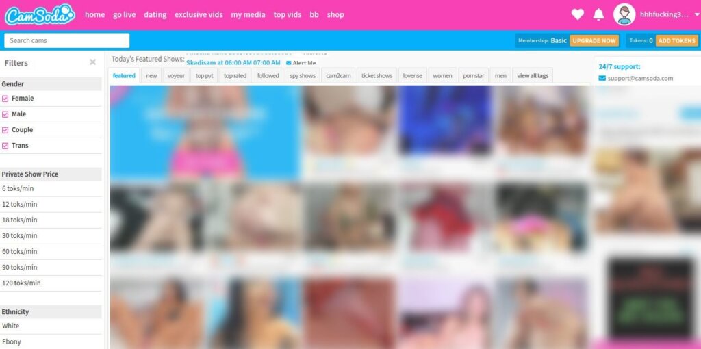 Camsoda Opinioni e Come funziona