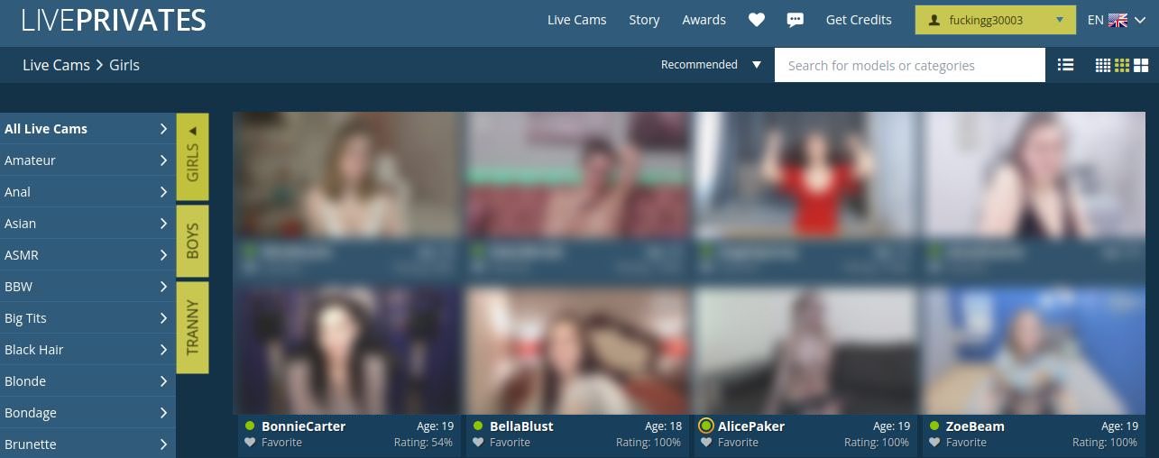 Liveprivates Opinioni e Come funziona